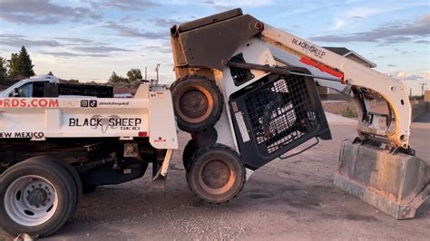 mini skid steer how to operate|skid steer videos doing tricks.